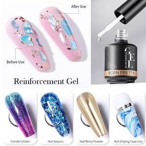 Base Gel Top Coat 15ml Gel Nail Polish BORN PRETTY 