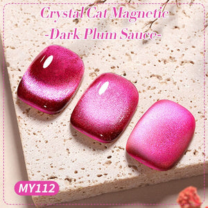 Cat Magnetic Gel Polish MY112 Dark Plum Sauce 10ml Gel Nail Polish BORN PRETTY 