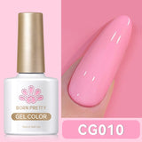 Pink Series Color Gel Polish 10ml Gel Nail Polish BORN PRETTY CG010 