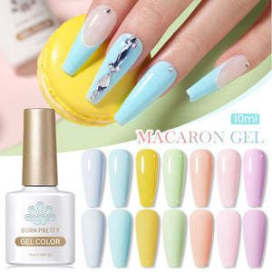 Macaron Colors Gel Polish 10ml Gel Nail Polish BORN PRETTY 