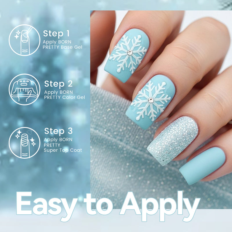 10 Colors Christmas Nail Gel Polish 10ml