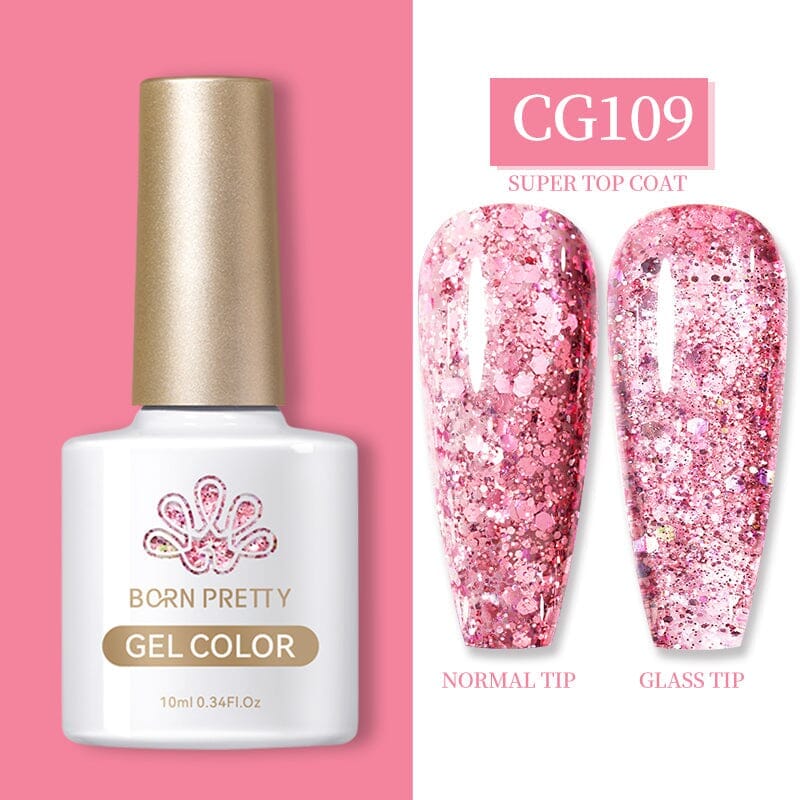 Glitter Color Gel Polish 10ml Gel Nail Polish BORN PRETTY 
