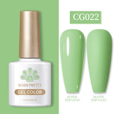 Green Color Gel Polish CG022 10ml Gel Nail Polish BORN PRETTY 