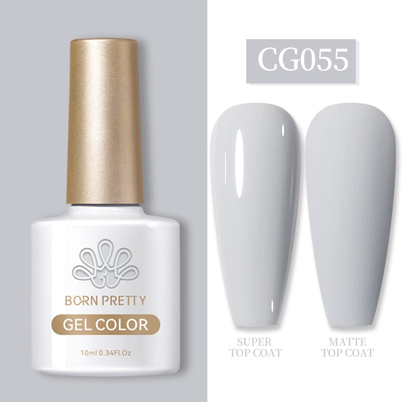 Grey Color Gel Polish CG055 10ml Gel Nail Polish BORN PRETTY 