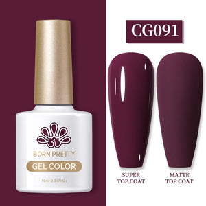 Brown Color Gel Polish CG091 10ml Gel Nail Polish BORN PRETTY 