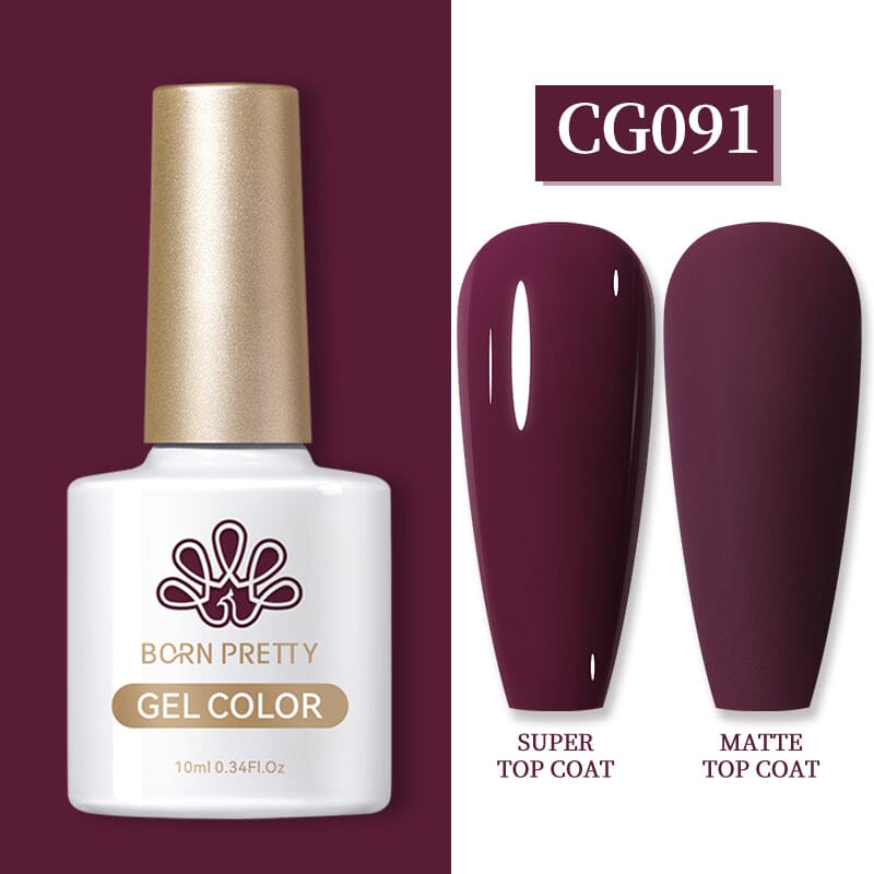 Brown Color Gel Polish CG091 10ml Gel Nail Polish BORN PRETTY 