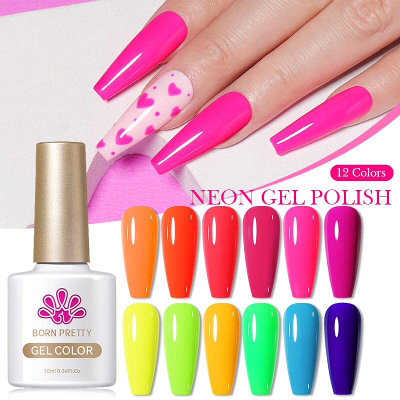 Neon Colors Gel Polish 10ml Gel Nail Polish BORN PRETTY 
