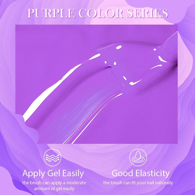 Purple Series Gel Polish 10ml Gel Nail Polish BORN PRETTY 