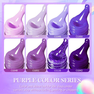Purple Series Gel Polish 10ml Gel Nail Polish BORN PRETTY 