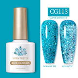 Green Blue Series Color Gel Polish 10ml Gel Nail Polish BORN PRETTY CG113 