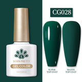 Green Blue Series Color Gel Polish 10ml Gel Nail Polish BORN PRETTY CG028 