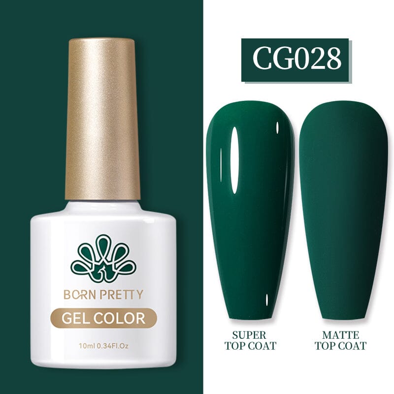 Green Blue Series Color Gel Polish 10ml Gel Nail Polish BORN PRETTY CG028 