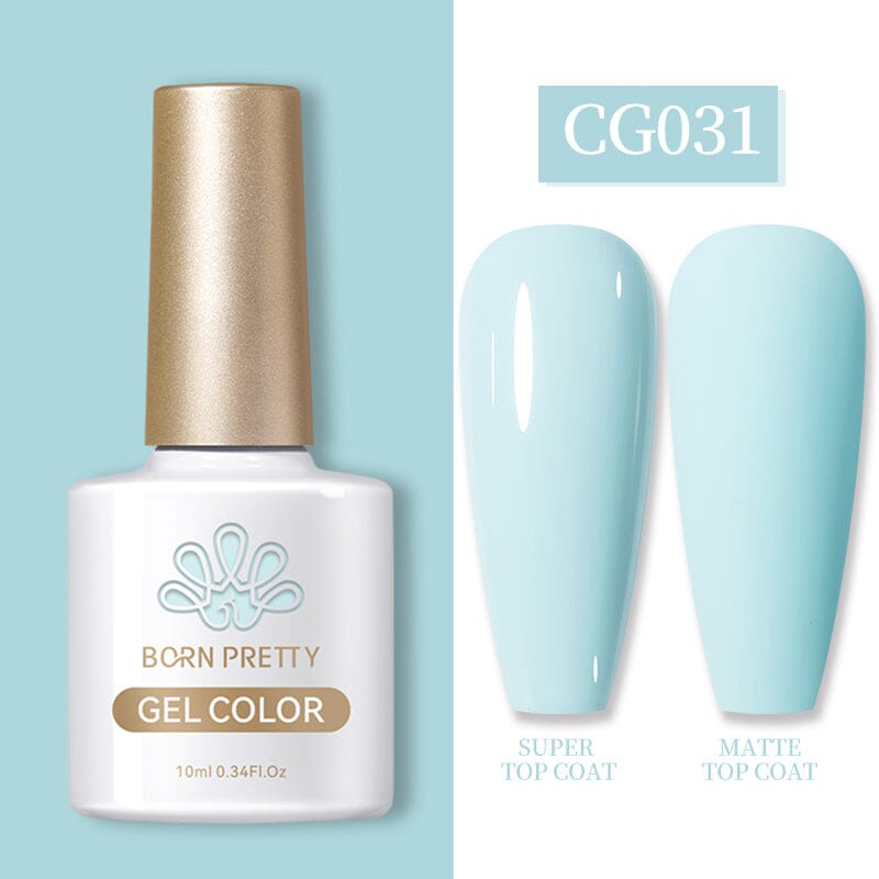 Blue Color Gel Polish CG031 10ml Gel Nail Polish BORN PRETTY 