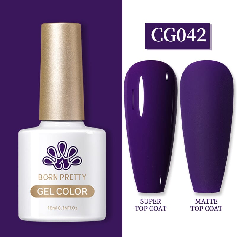 Purple Series Gel Polish 10ml Gel Nail Polish BORN PRETTY CG042 