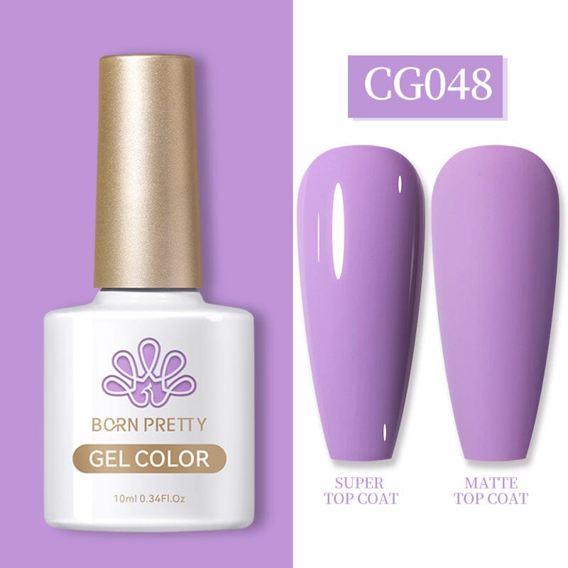 Purple Series Gel Polish 10ml Gel Nail Polish BORN PRETTY CG048 