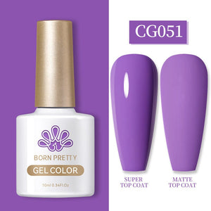 Purple Series Gel Polish 10ml Gel Nail Polish BORN PRETTY CG051 