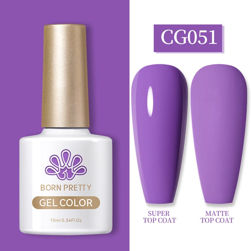 Purple Series Gel Polish 10ml Gel Nail Polish BORN PRETTY CG051 