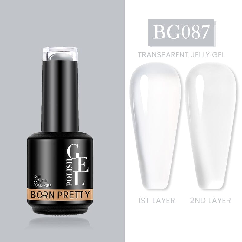 Jelly Nude Gel 15ml Gel Nail Polish BORN PRETTY 