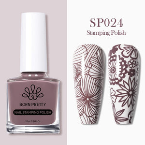 BORN PRETTY Nail Stamping Polish 10ml Stamping Nail BORN PRETTY SP024 