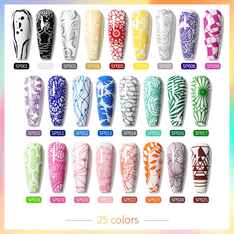 Candy Series Nail Stamping Polish 10ml Stamping Nail BORN PRETTY 