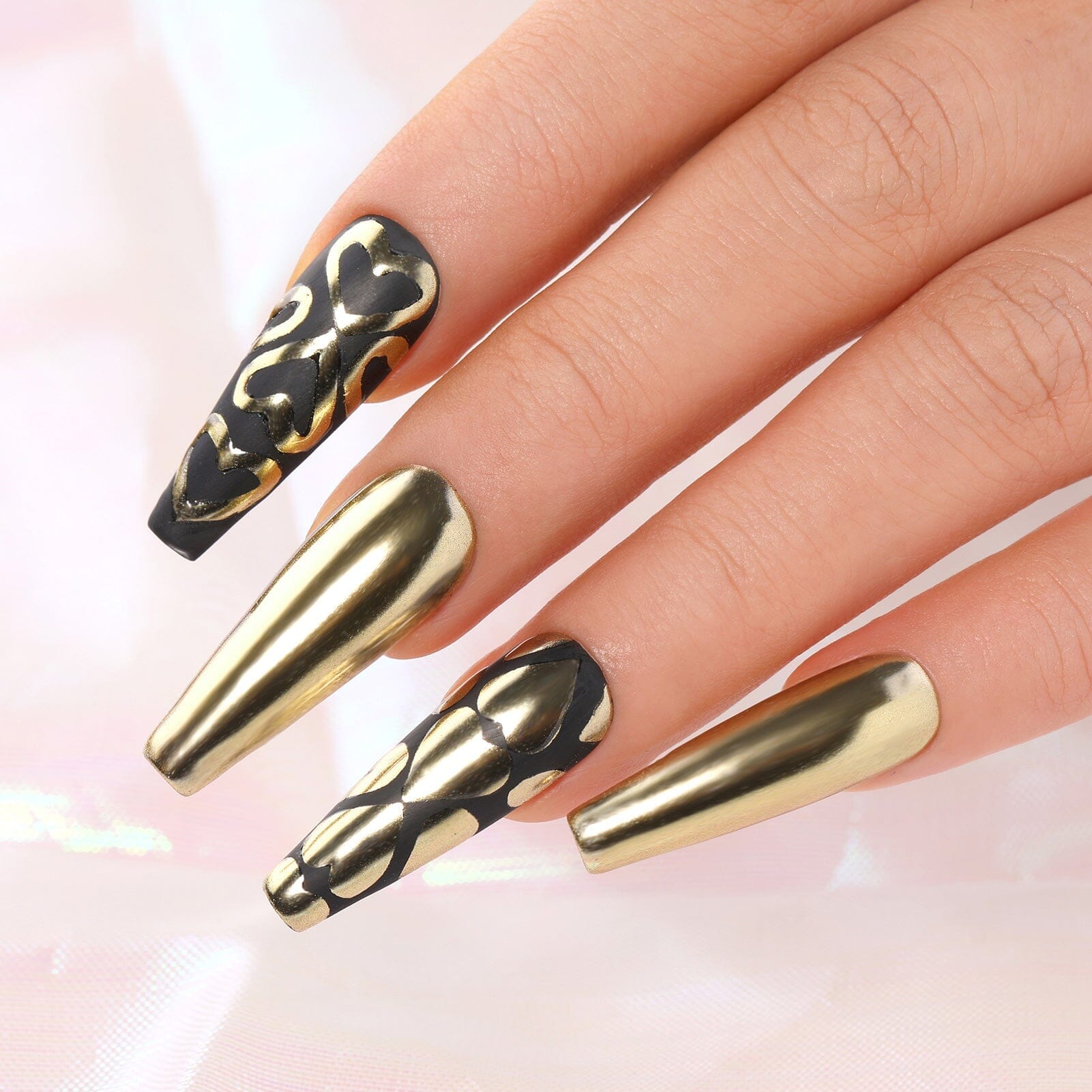 [US ONLY] 12 Colors Nail Chrome Powder Kit Nail Powder BORN PRETTY 