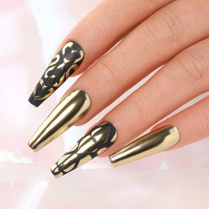 [US ONLY] 12 Colors Nail Chrome Powder Kit Nail Powder BORN PRETTY 