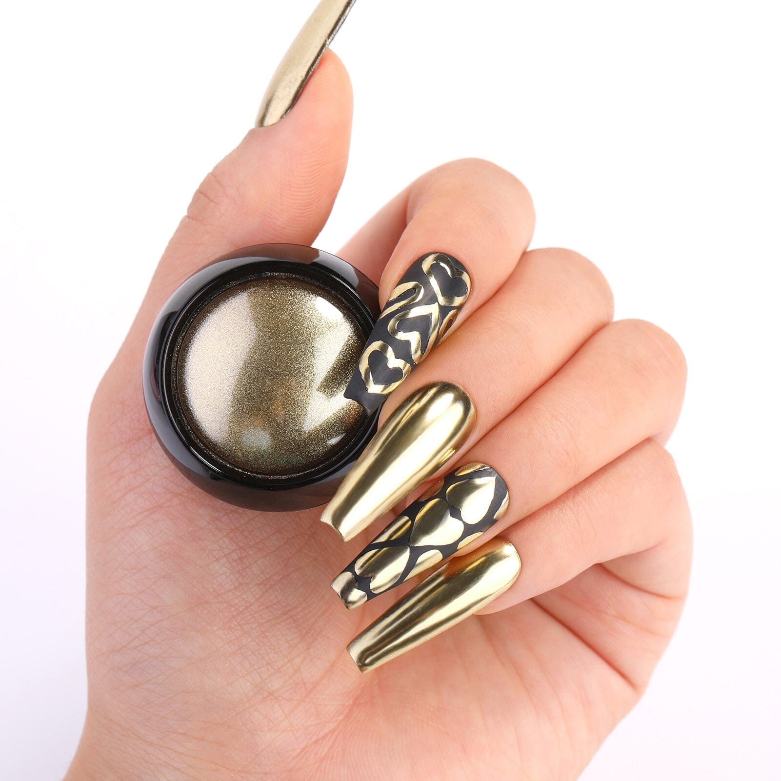 12 Colors Nail Chrome Powder Kit Nail Powder BORN PRETTY 