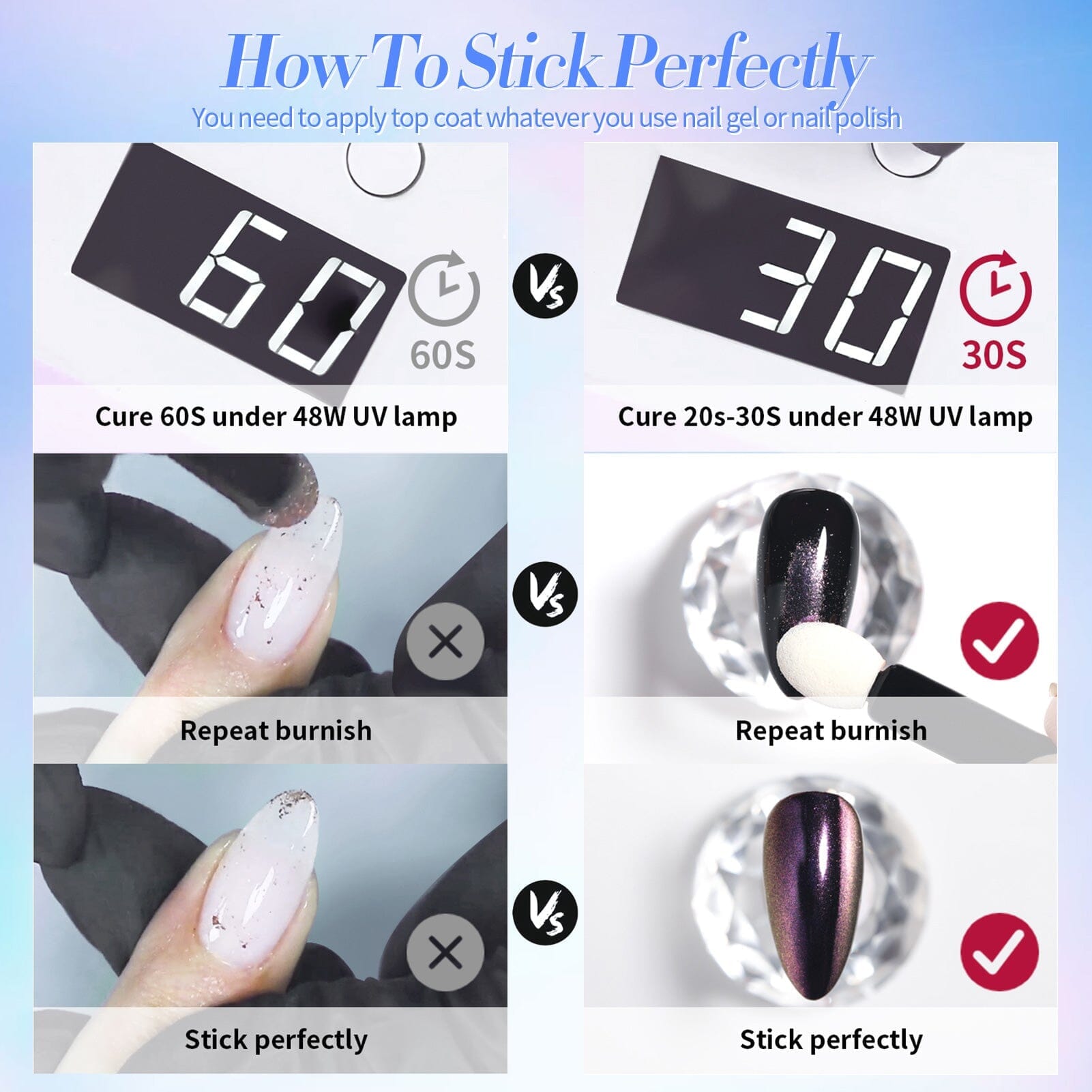 [US ONLY] 12 Colors Nail Chrome Powder Kit Nail Powder BORN PRETTY 