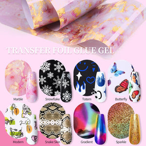 Transfer Foil Glue Gel 10ml Gel Nail Polish BORN PRETTY 