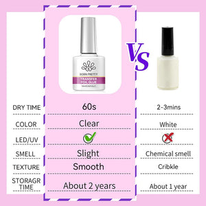 Transfer Foil Glue Gel 10ml Gel Nail Polish BORN PRETTY 