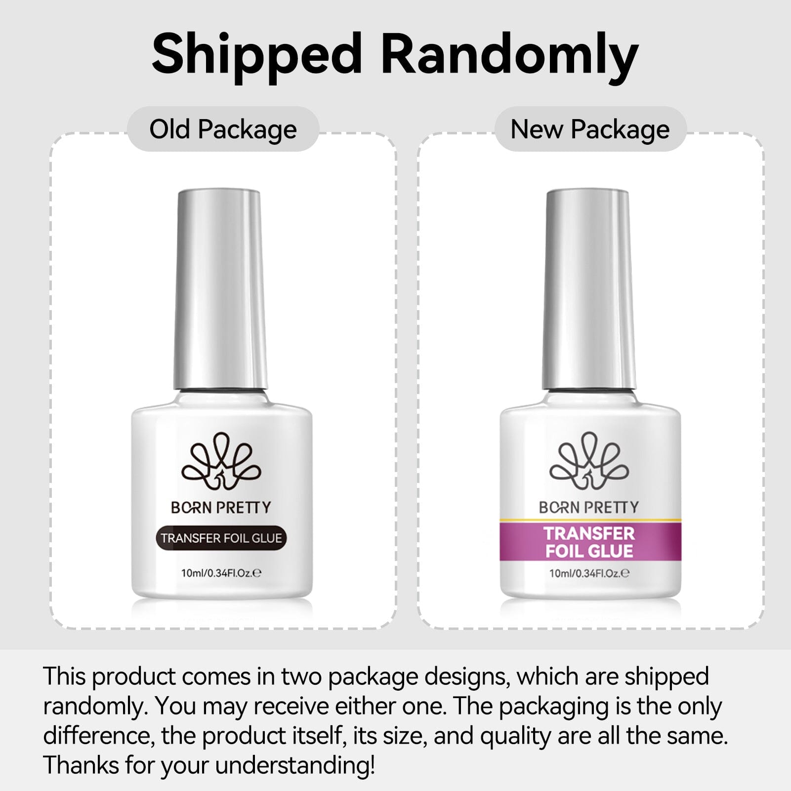 Transfer Foil Glue Gel 10ml Gel Nail Polish BORN PRETTY 