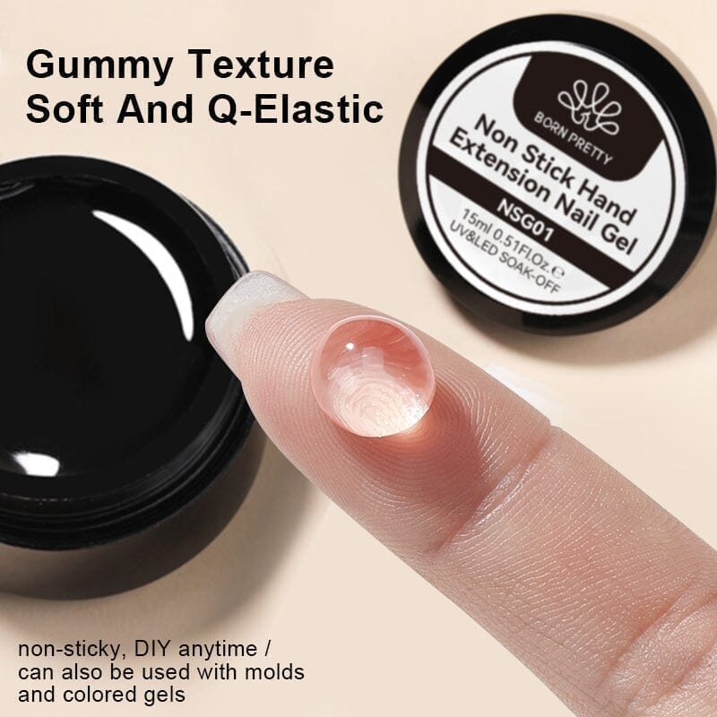 Non Stick Hand Extension Gel NSG13 15ml Gel Nail Polish BORN PRETTY 