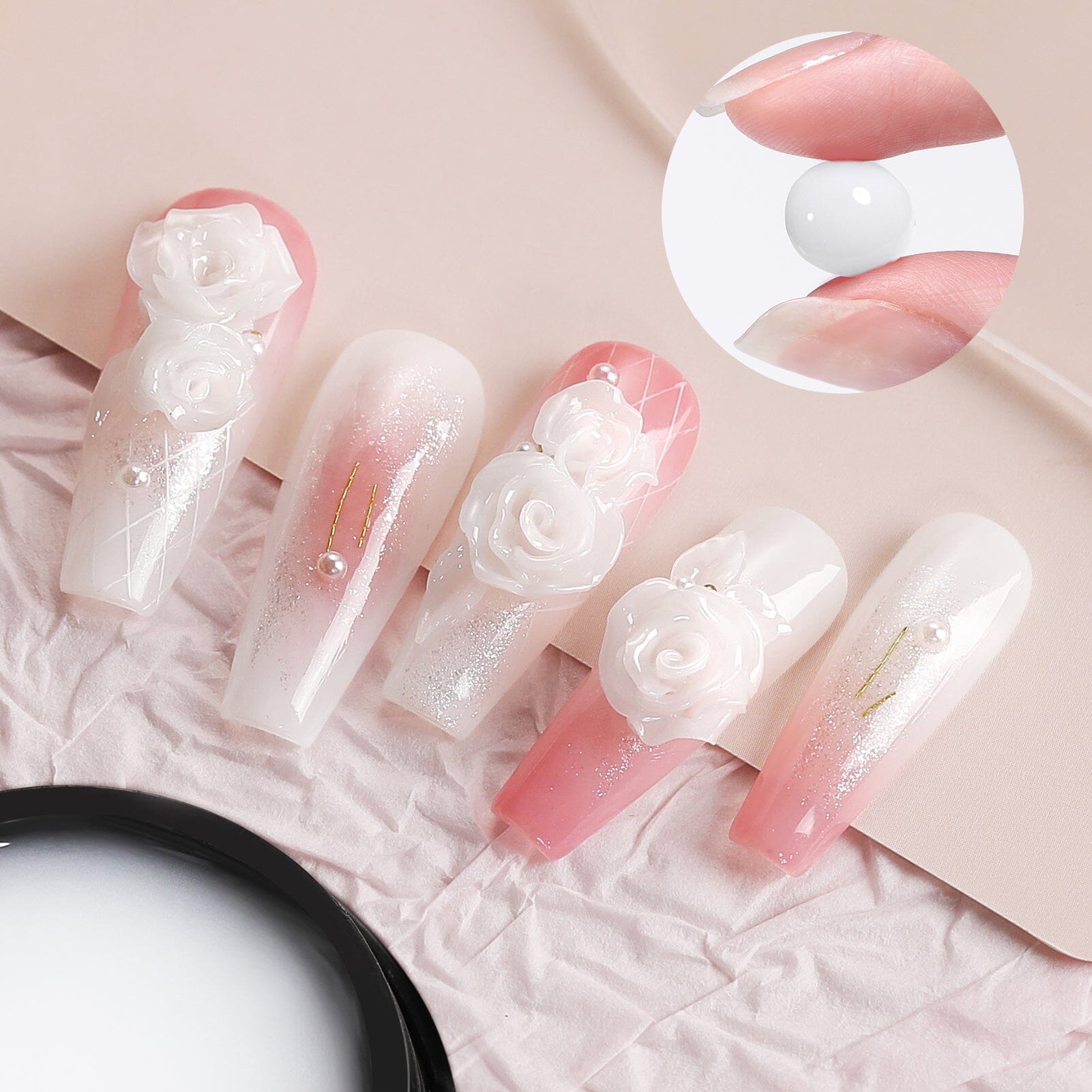 Non Stick Hand Extension Gel NSG02 15ml Gel Nail Polish BORN PRETTY 