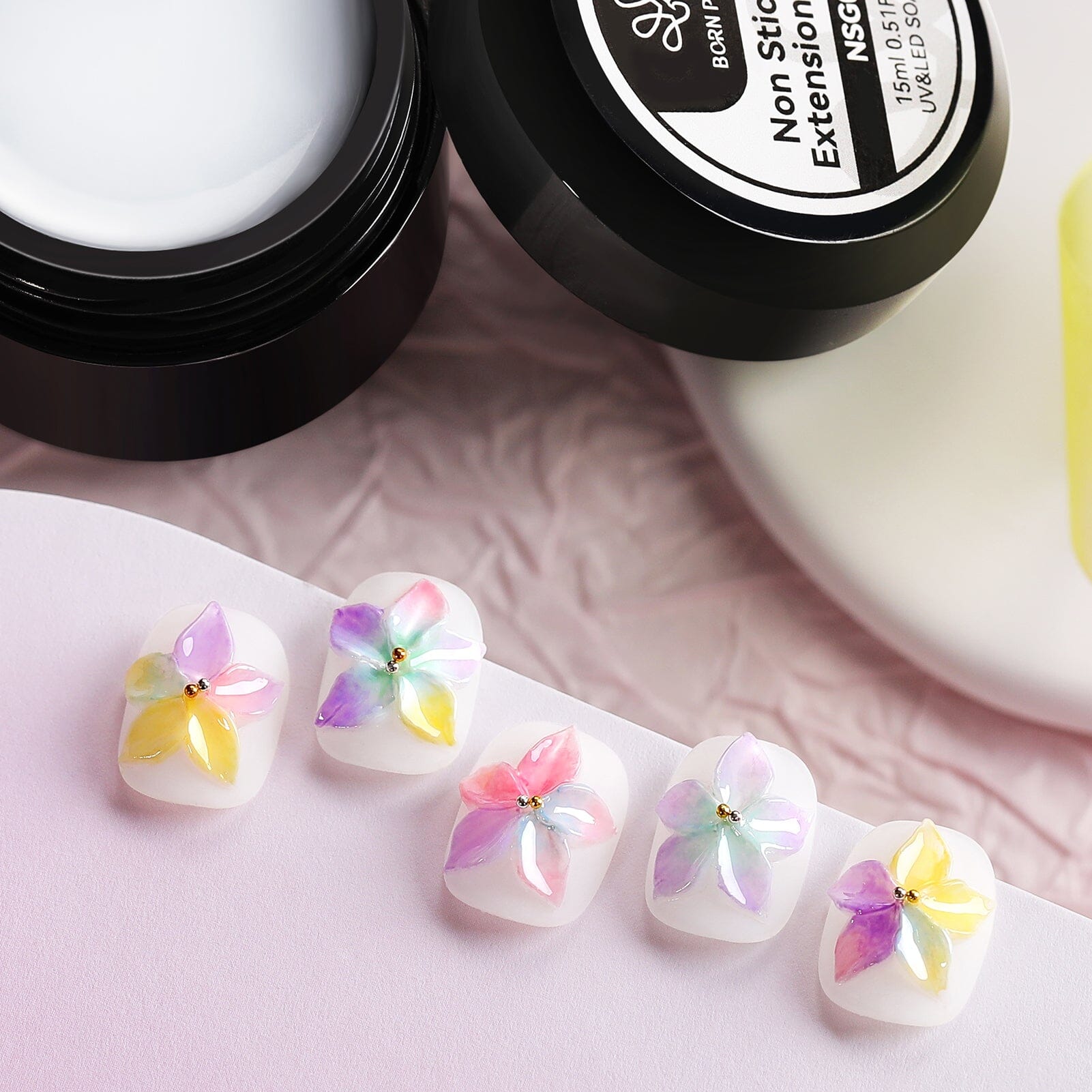 Non Stick Hand Extension Gel NSG02 15ml Gel Nail Polish BORN PRETTY 