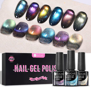 6 Colors Cat Magnetic Gel Set #34 7ml Gel Nail Polish UR SUGAR 