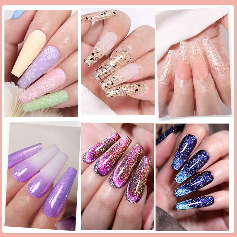 6 Colors Cat Magnetic Gel Set #34 7ml Gel Nail Polish UR SUGAR 