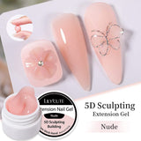 Non Stick Hand Extension Nail Gel 8ml Extension Nail Gel LILYCUTE LC-S06 