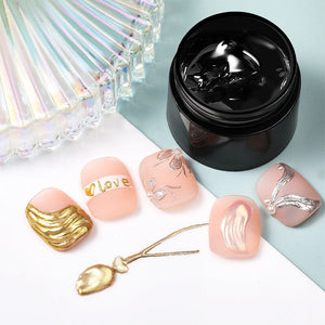 Semi-Solid Chrome Molding Gel 5g Gel Nail Polish NICOLE DIARY 