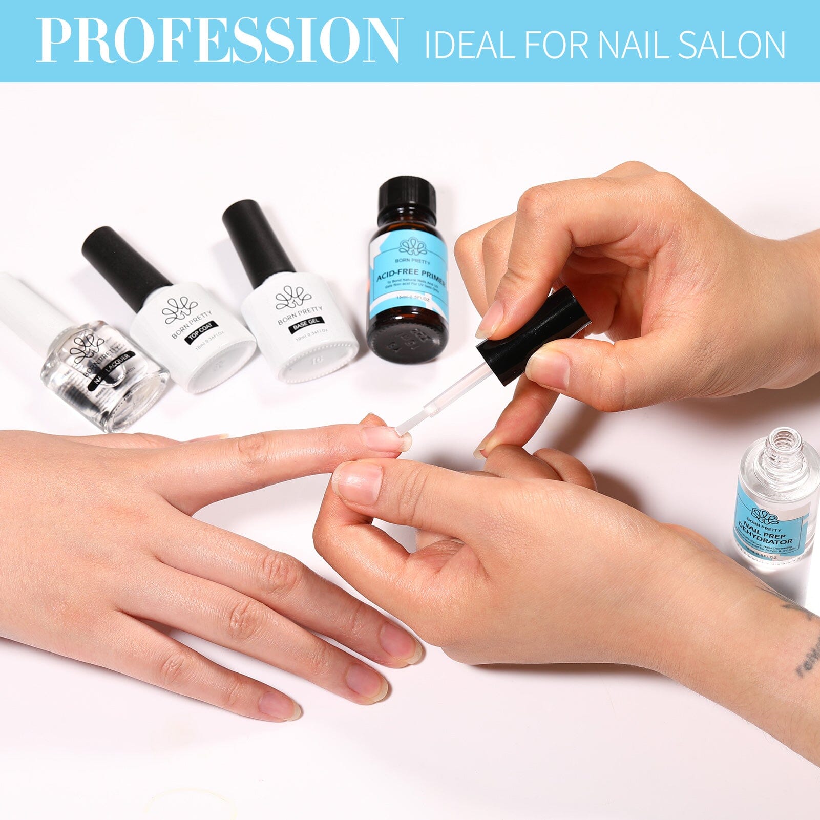 [US ONLY] 5 Bottles Function Gel Polish Set 10ml/15ml Gel Nail Polish BORN PRETTY 