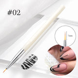 Liner Nail Brush 5/7/9/11/13/15mm