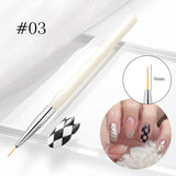 Liner Nail Brush 5/7/9/11/13/15mm