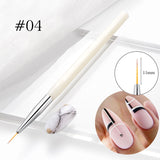 Liner Nail Brush 5/7/9/11/13/15mm