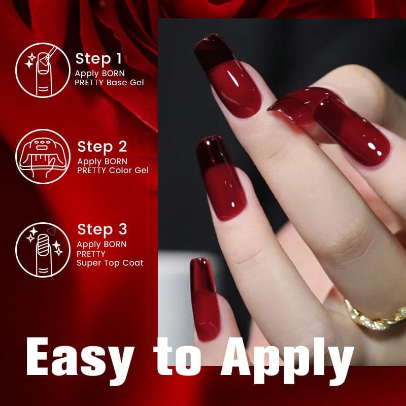 Jelly Gel JN48 10ml Gel Nail Polish BORN PRETTY 