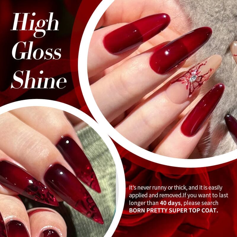 Jelly Gel JN48 10ml Gel Nail Polish BORN PRETTY 