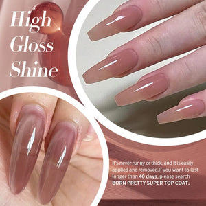 Jelly Nude Gel Polish JN09 10ml Gel Nail Polish BORN PRETTY 