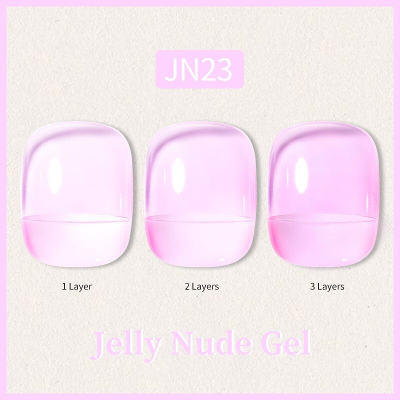 Pastel Jelly Nude Gel 10ml Gel Nail Polish BORN PRETTY JN23 