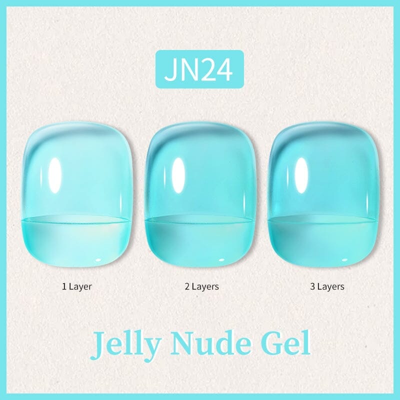 Pastel Jelly Nude Gel 10ml Gel Nail Polish BORN PRETTY JN24 