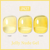 Pastel Jelly Nude Gel 10ml Gel Nail Polish BORN PRETTY JN27 