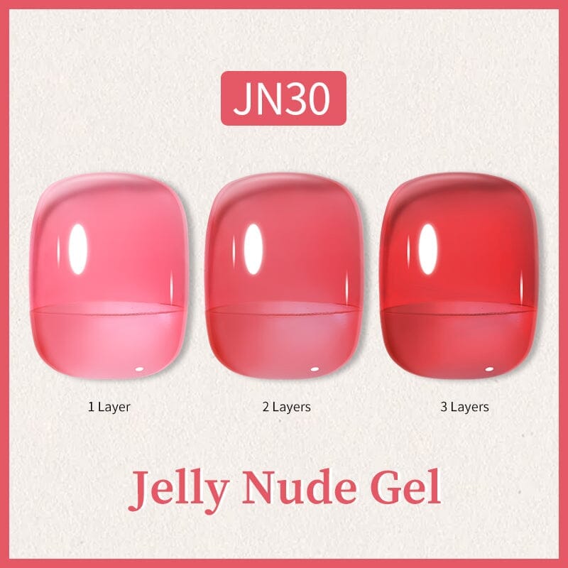 Pastel Jelly Nude Gel 10ml Gel Nail Polish BORN PRETTY JN30 