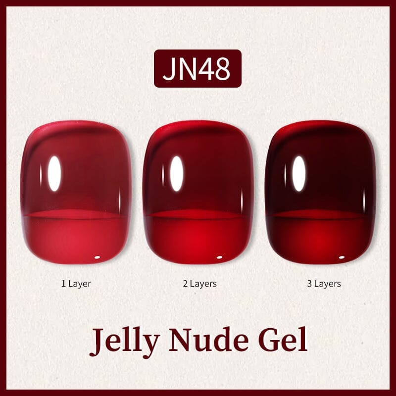 Jelly Gel JN48 10ml Gel Nail Polish BORN PRETTY 